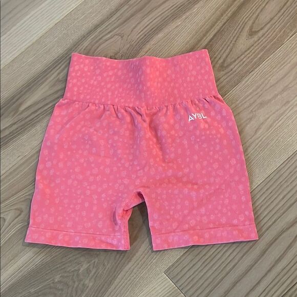 AYBL Coral Patterned High-Rise Shorts - Picture 1 of 4